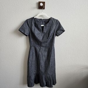 Banana Republic fitted denim dress